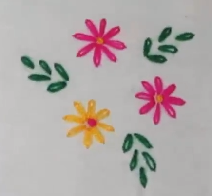 Embroidery For Beginners - Lazy Daisy