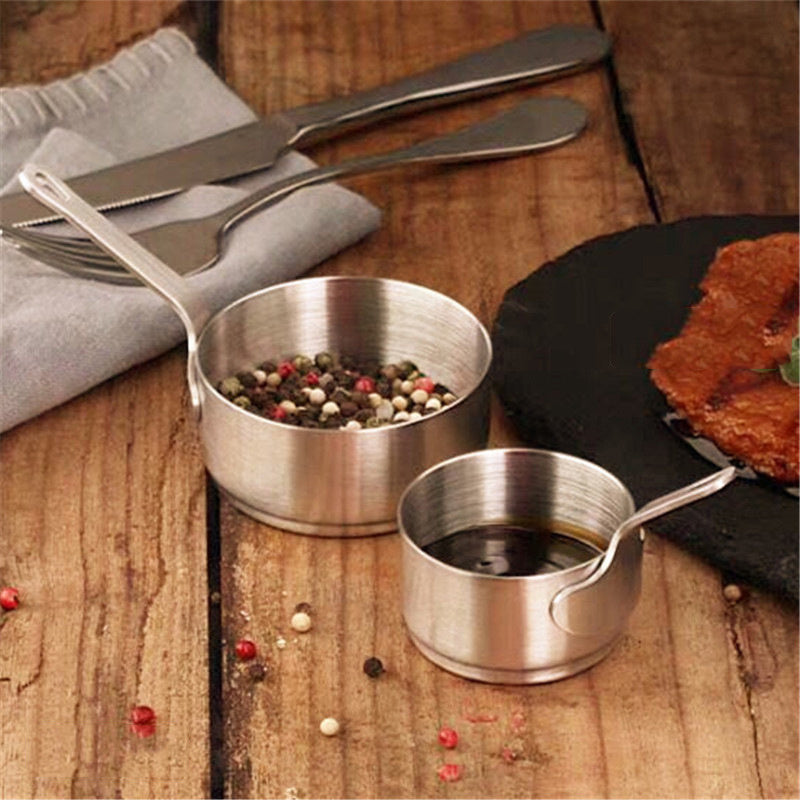 Stainless steel sauce bowl