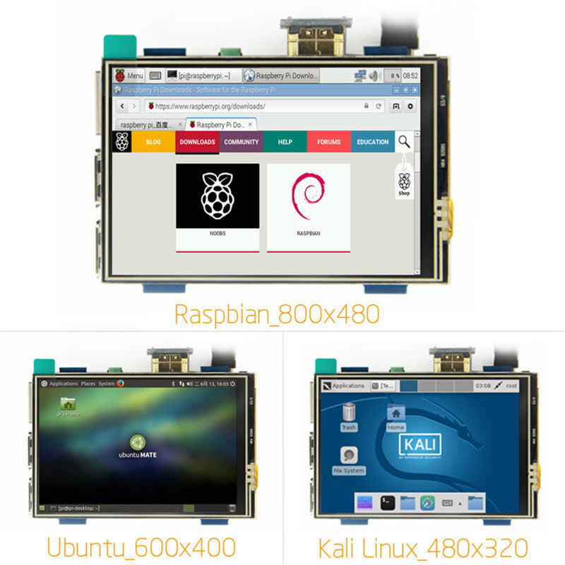 HDMI Display Raspberry Pi LCD Touch Screen