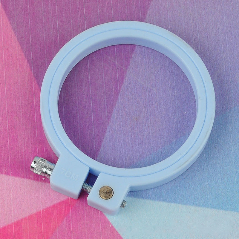 Embroidery Made Fun with Colorful Stitch Hoops