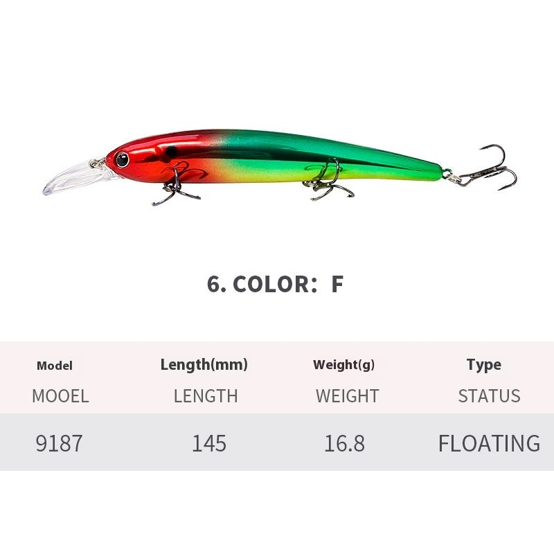 Easy Catch Floating Minnow Lure for Sea Adventures
