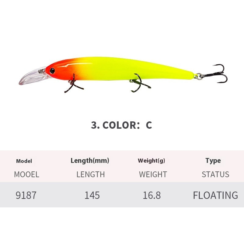 Easy Catch Floating Minnow Lure for Sea Adventures