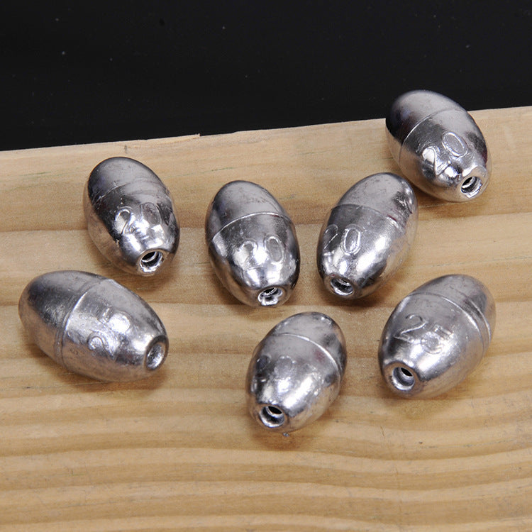 Durable Olive Fishing Sinkers – Standard Weights for Anglers