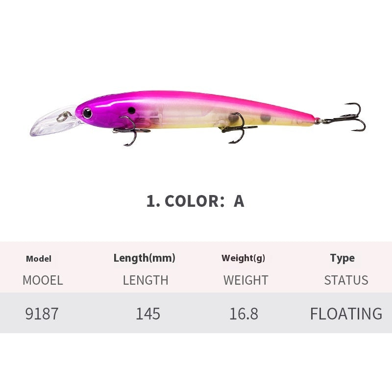 Easy Catch Floating Minnow Lure for Sea Adventures