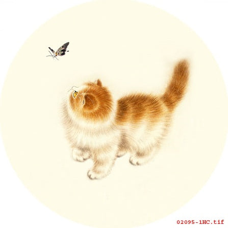 Cute Kitten Hand Embroidery Diy Beginner Kit