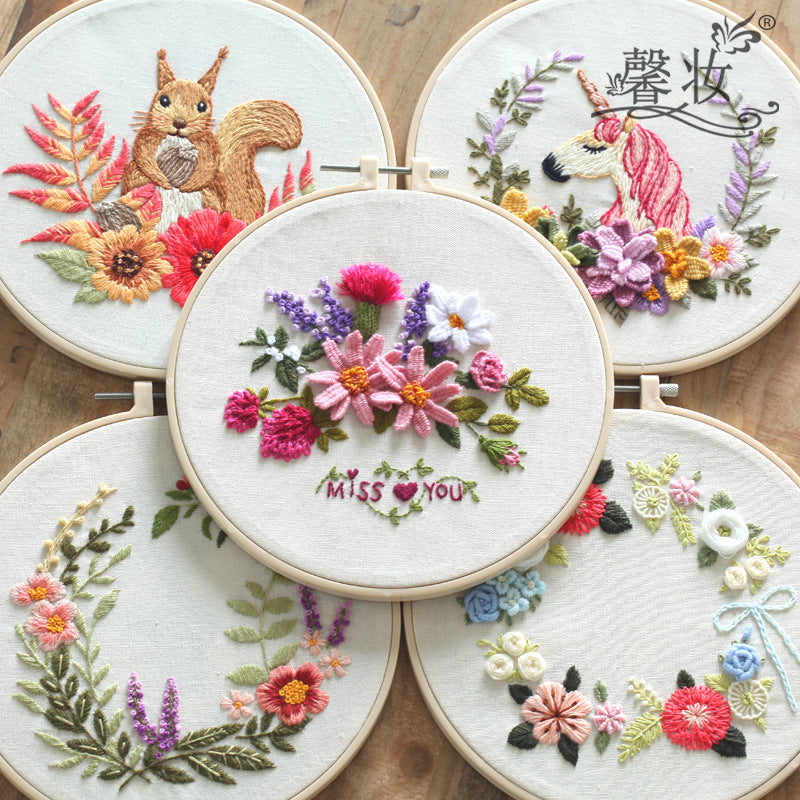 Embroidery Starter Bag – Simple & Fun DIY Kit
