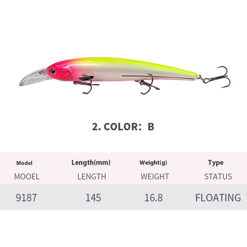 Easy Catch Floating Minnow Lure for Sea Adventures