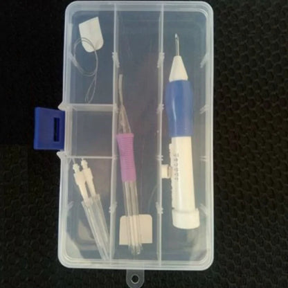 Embroidery Pen Set with Magic Patterns: DIY Craft Kit