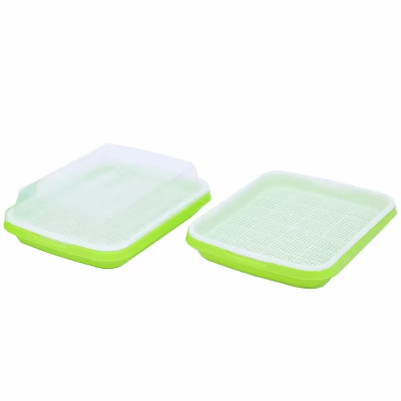 1pc, Home Garden Balcony Portable Pet Grass Soilless Hydroponic Bean Seedling Tray Soilless Cultivation Tray Home Sprout Seedlin