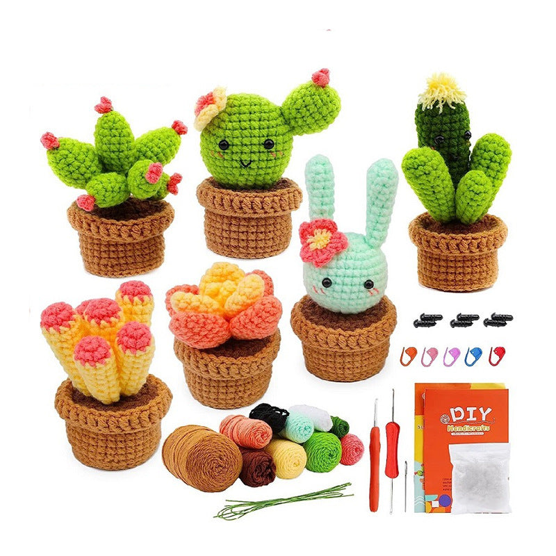 DIY Knitting Supplies Crochet Starter Kit with Step-by-Step Video Tutorials, Learn to Crochet Kits for Adults and Kids-7