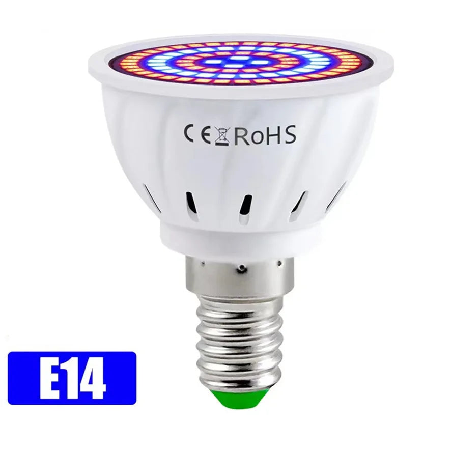 LED Grow Full Spectrum Bulb E27 E14 GU10 MR16 220V Greenhouse Hydroponic Lamp Grow Light For Indoor Plant Phyto Flower Lamp