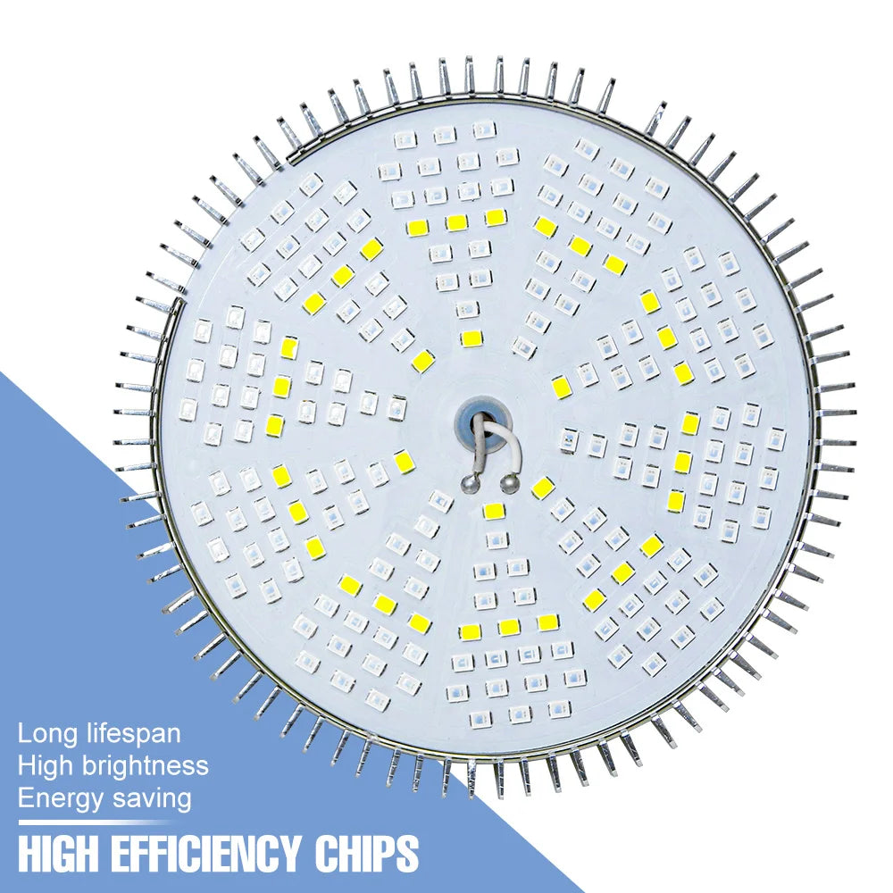 E27 LED Grow Light Bulb E14 Full Spectrum Plant Lamp Indoor Flower Seeds Hydroponics Cultivation Lights For Vegetable Growth Box