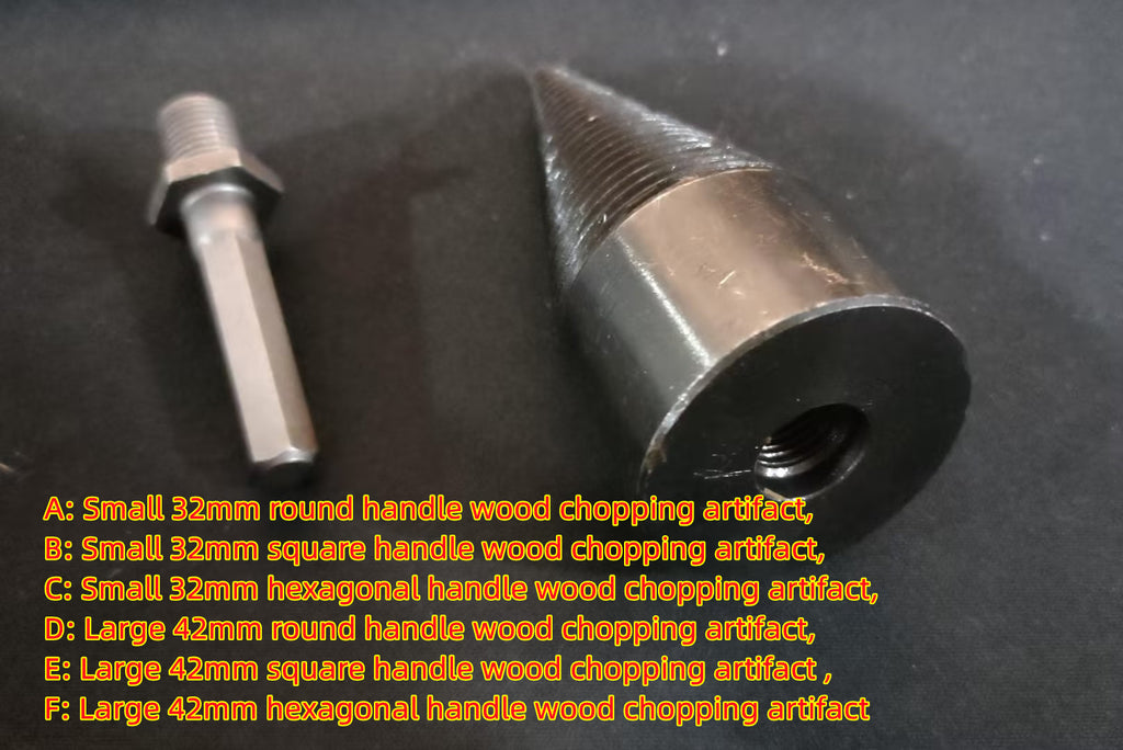 Household Wood Splitting Drill Bit Wood Splitting Artifact
