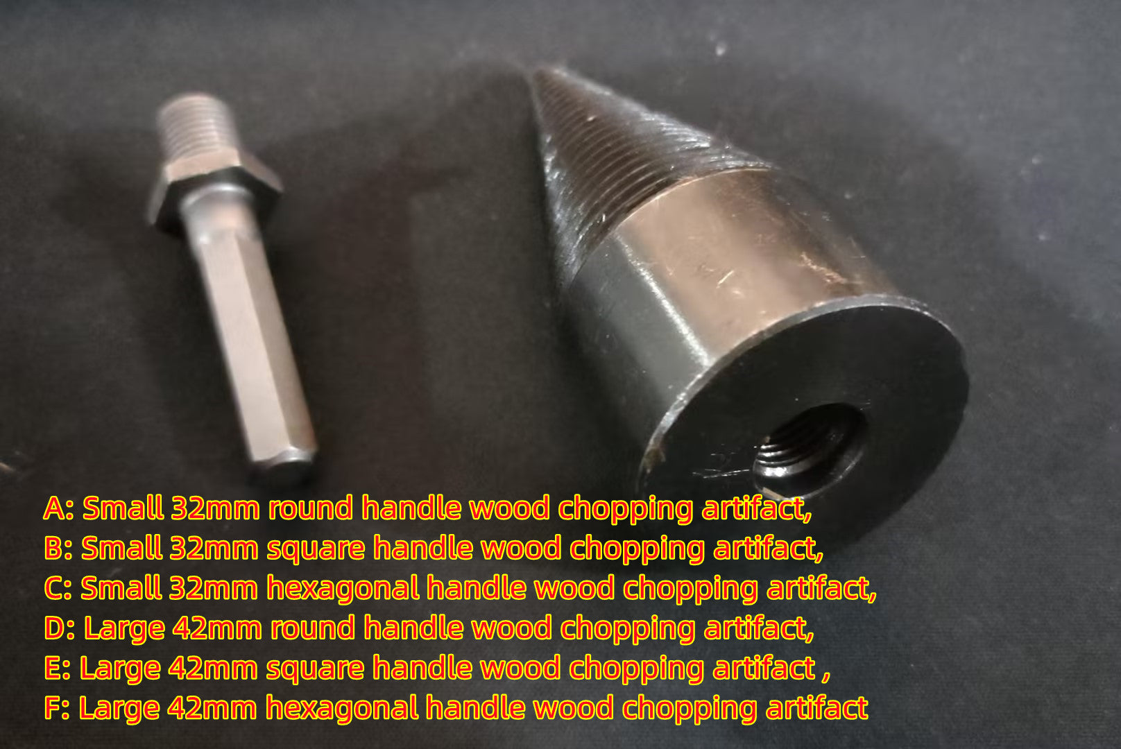 Household Wood Splitting Drill Bit Wood Splitting Artifact