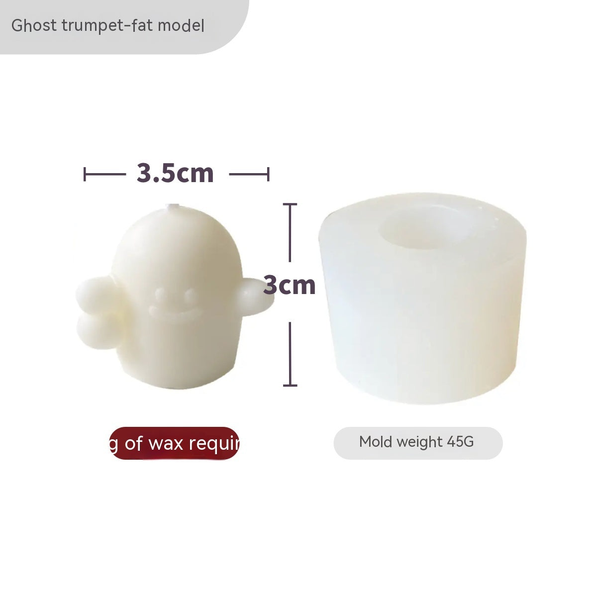 Halloween Silicone Mold – Ghost & Pumpkin Candle Making Mould for Aromatherapy & DIY Crafts