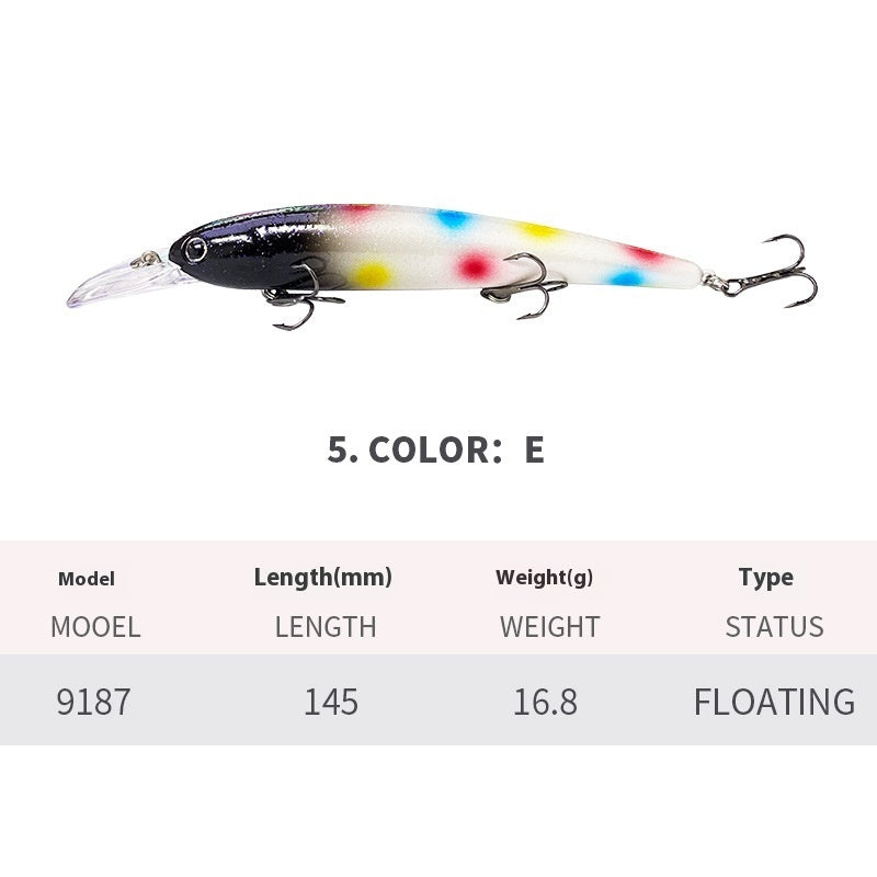 Easy Catch Floating Minnow Lure for Sea Adventures