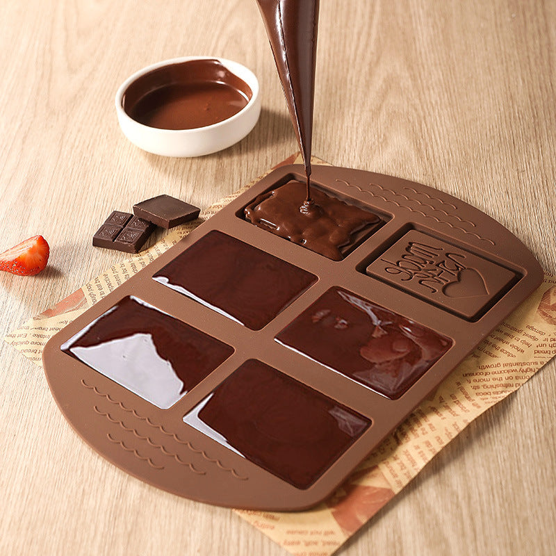 Silicone Chocolate Mold Porous Cookies