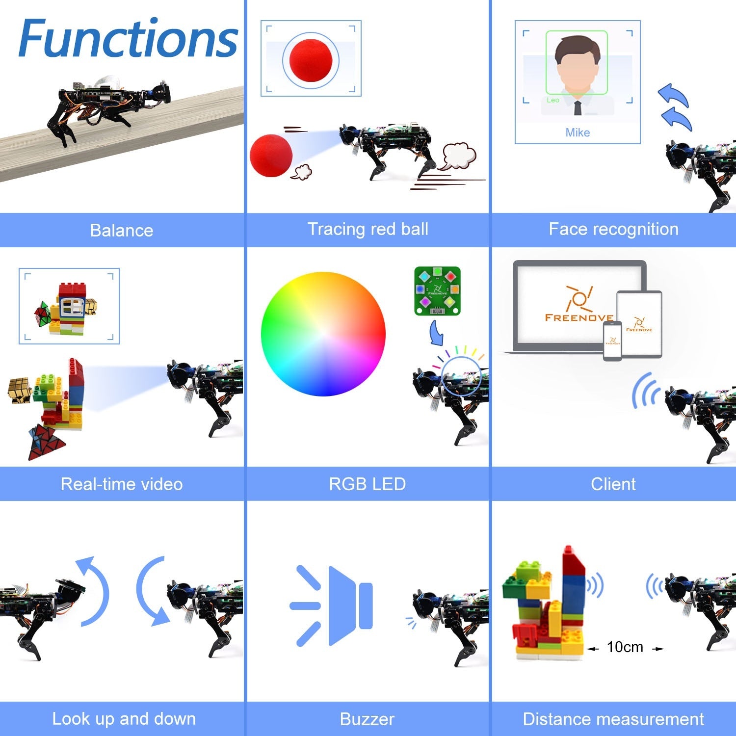 Raspberry Pi Robot Dog Face Recognition