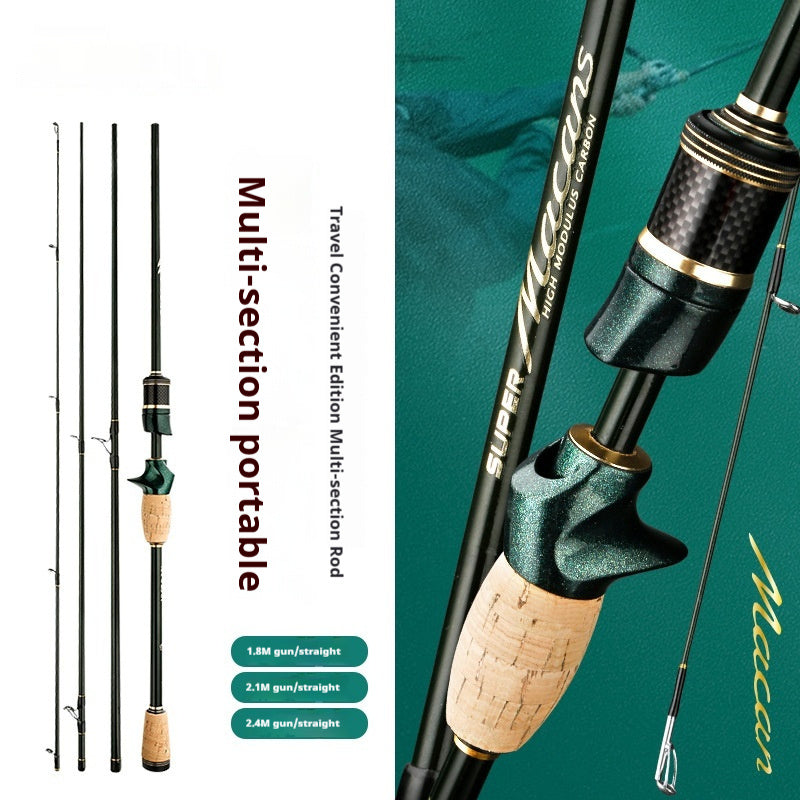 Telescopic Carbon Fishing Rod | Lure & Sea Casting Rods