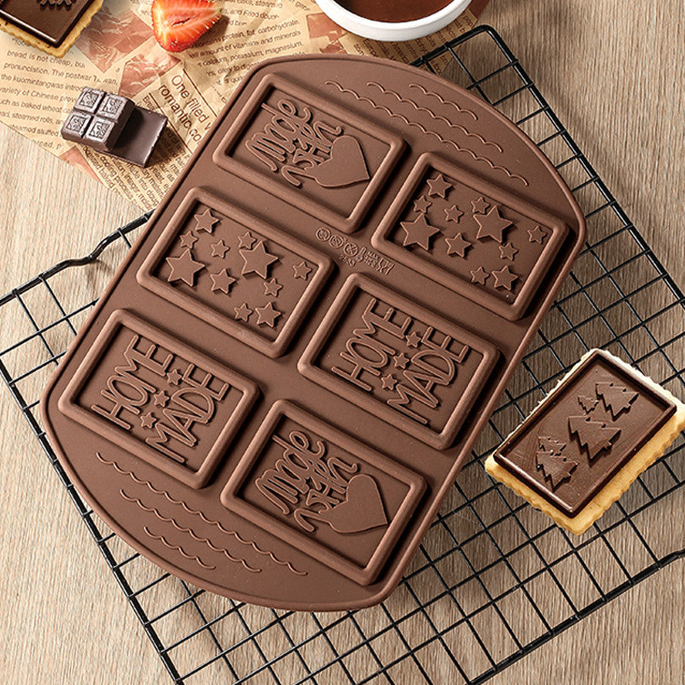 Silicone Chocolate Mold Porous Cookies