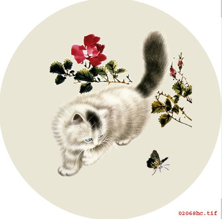 Cute Kitten Hand Embroidery Diy Beginner Kit