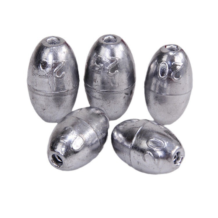 Durable Olive Fishing Sinkers – Standard Weights for Anglers