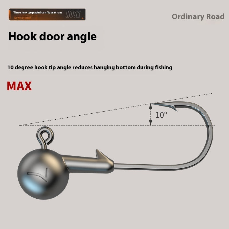 50pcs Jig Fishing Hooks – Tough, Sharp, Dependable